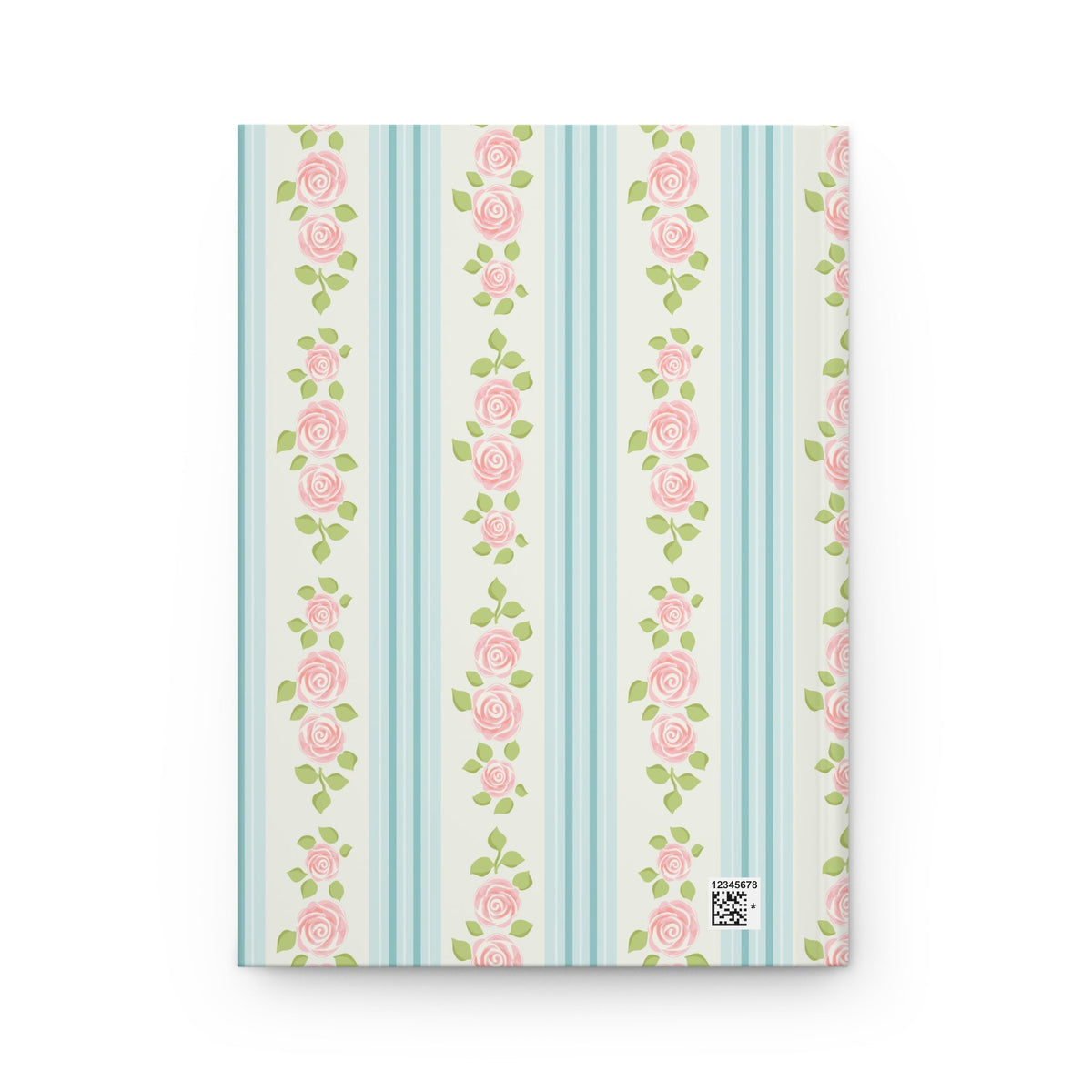 Customizable: Floral Hardcover Journal, Elegant Writing Notebook for Floral Enthusiasts, Personal Diary, Gift for Her, Stationery Set, Vintage Decor